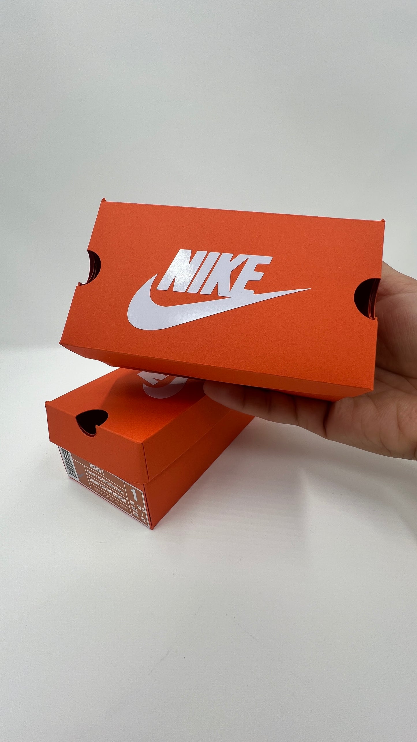 Sneaker Favor Boxes, Jordan Shoe Favor Boxes, Mini Box Favor Box, Personalized Favor Box, Nike Box, Senior Just Did It Gift box 2026