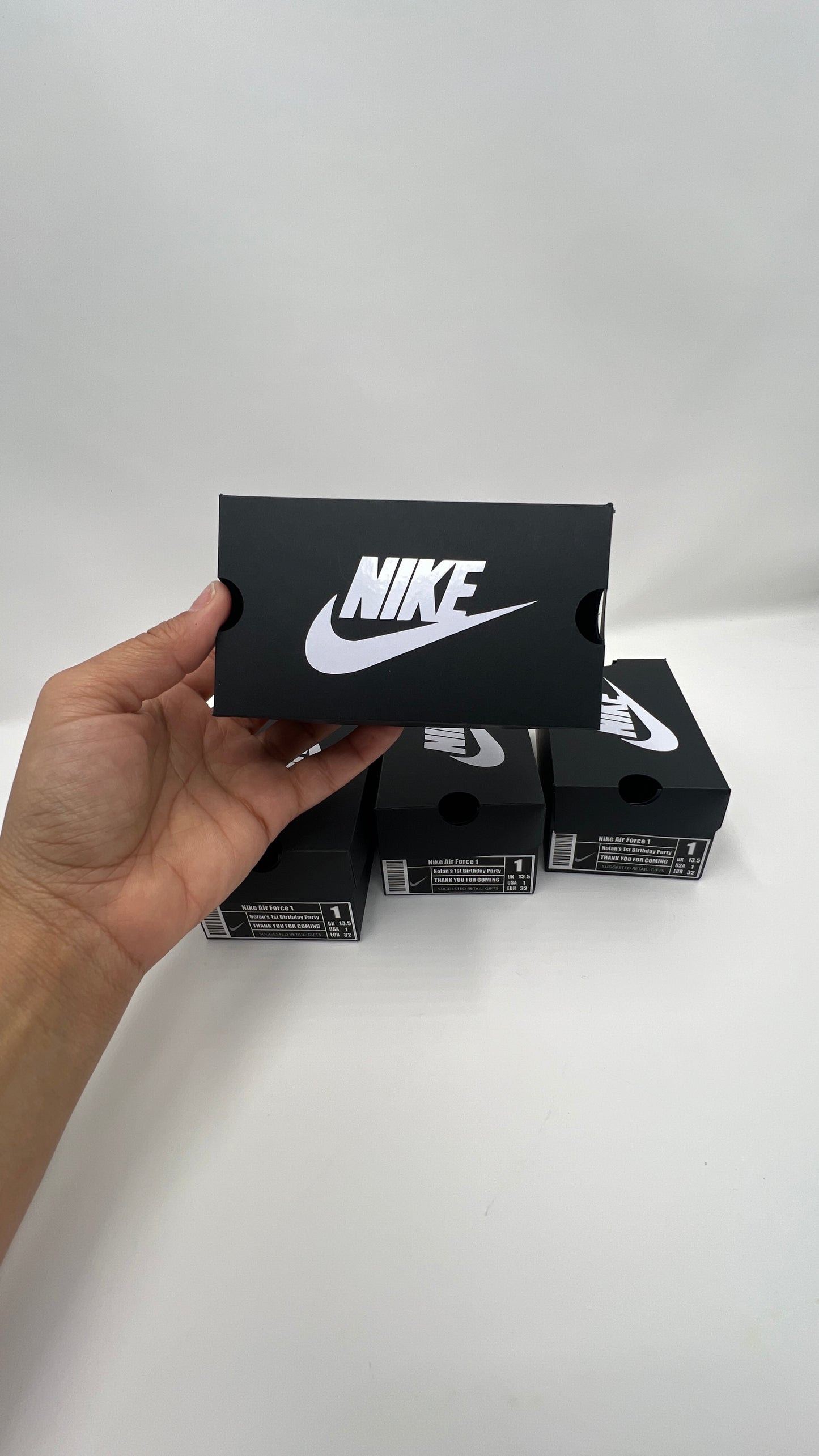 Sneaker Favor Boxes, Jordan Shoe Favor Boxes, Mini Box Favor Box, Personalized Favor Box, Nike Box, Senior Just Did It Gift box 2026