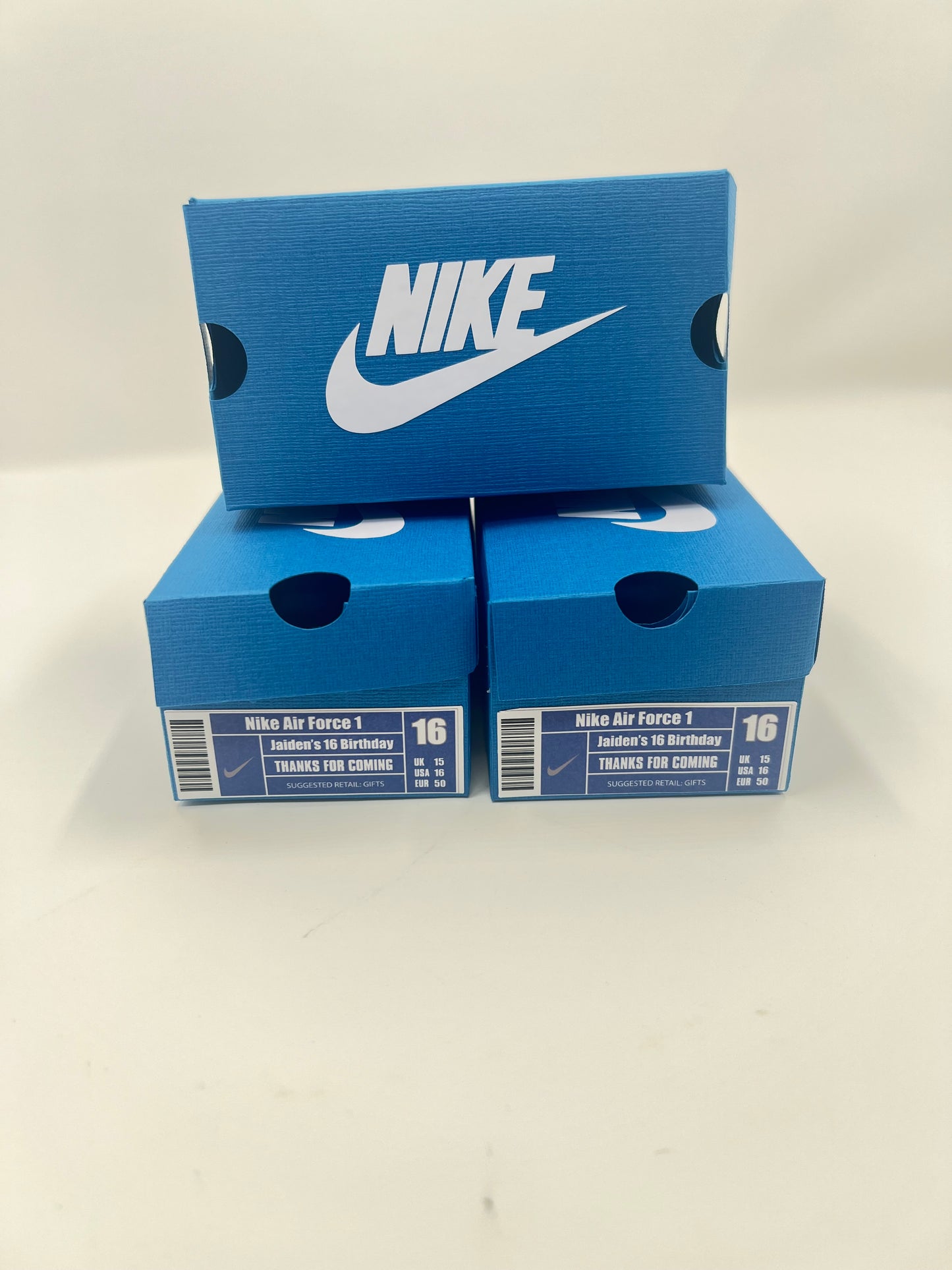 Sneaker Favor Boxes, Jordan Shoe Favor Boxes, Mini Box Favor Box, Personalized Favor Box, Nike Box, Senior Just Did It Gift box 2026